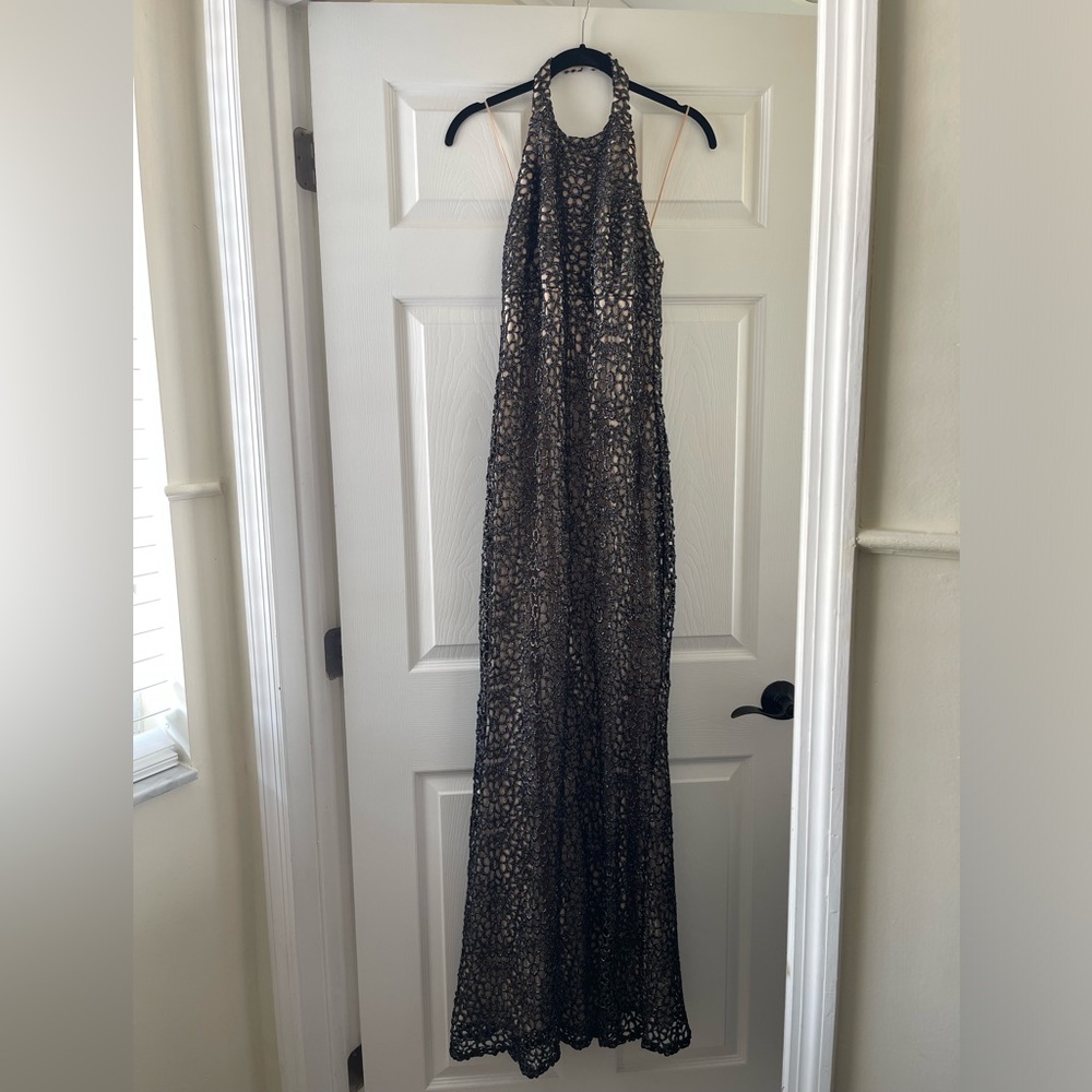 Lace Carmen Marc Valvo Gown